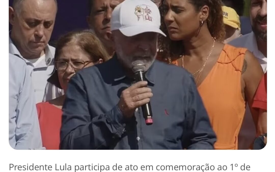 Em ato de 1º de maio, Lula sanciona isenção do imposto de renda para quem ganha até dois salários mínimos